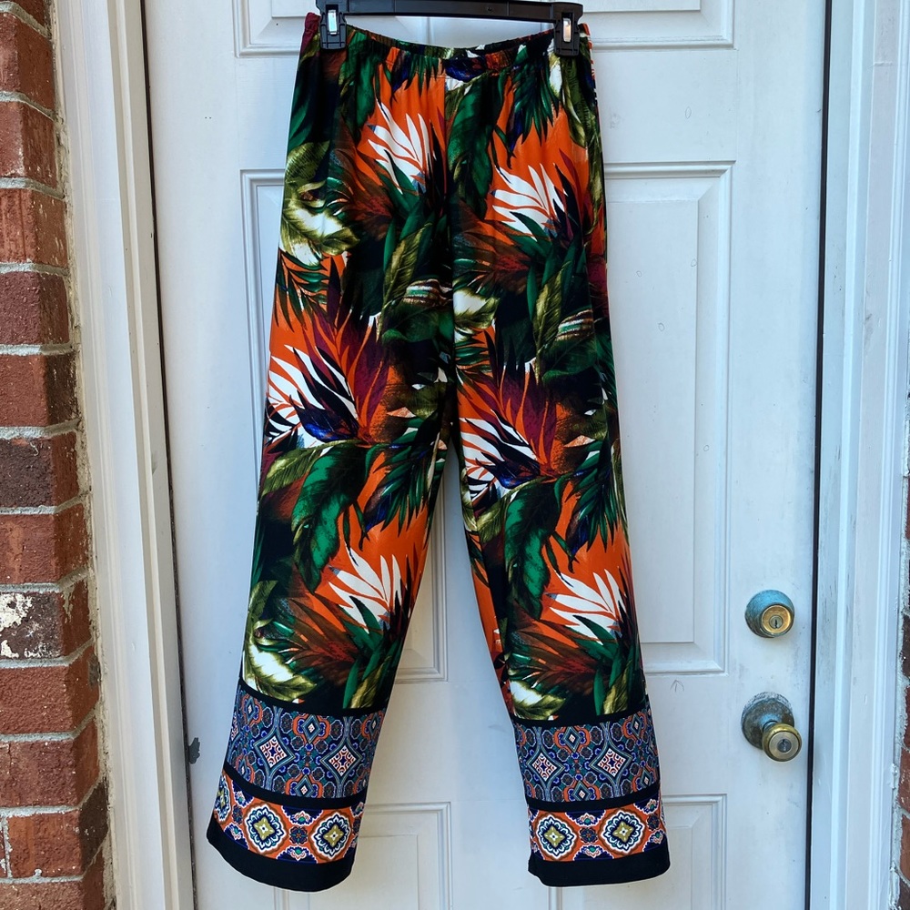 Tropical Palazzo Pants